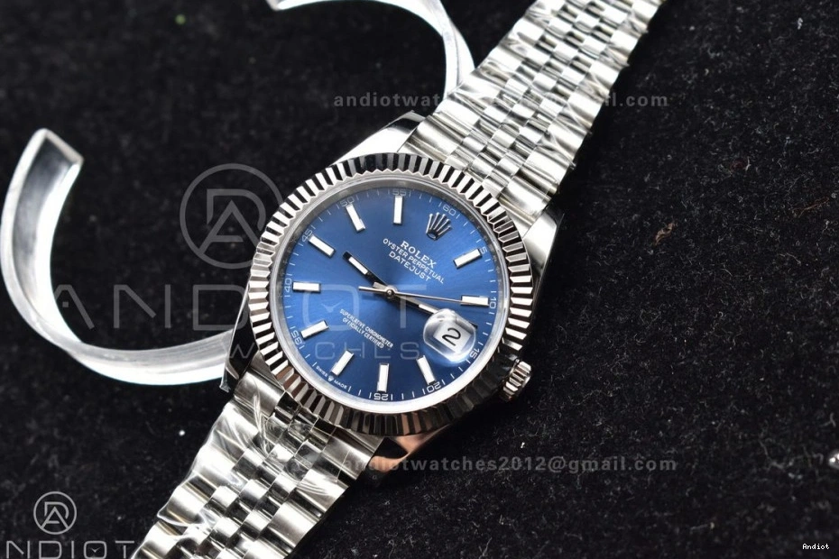 Jubilee DIWF Best 126334 Dial 41 on 1:1 Edition SA3235 904L Blue Stick Bracelet Steel DateJust 0501